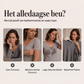 T-shirt voor dames met losse digitale print, ronde hals, korte mouwen en casual top