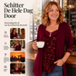 Dames patchworktop met lovertjes, imitatie-tweedelige top