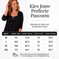 Dames patchworktop met lovertjes, imitatie-tweedelige top