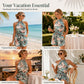 Jumpsuit met halternek en bloemenprint voor dames