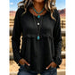 Vintage casual top met franjes en kwastjes voor dames