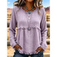 Vintage casual top met franjes en kwastjes voor dames