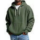 Heren-sweatshirt met capuchon en kwartrits