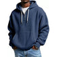 Heren-sweatshirt met capuchon en kwartrits