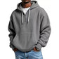 Heren-sweatshirt met capuchon en kwartrits
