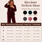 Dames vrijetijdsfluweel 2-delige loungewear set