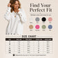 Oversized trui met ronde hals en distressed-look voor dames
