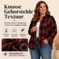 Dames Geruit Overhemd met Knoopsluiting