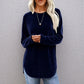 Casual losvallende top met ronde hals voor dames