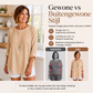 Casueel gestreept dames shirt met lange mouwen