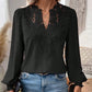 Elegante damesblouse met lange mouwen