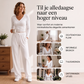 Dames set met V-hals lange mouwen top en wijde pijpen broek