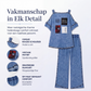 Off-shoulder top en wijde pijpenbroek voor dames