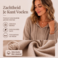 Casuele gebreide trui met capuchon voor dames