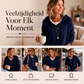 Casuele gebreide trui met capuchon voor dames
