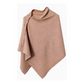Stijlvolle poncho met knopen aan de zijkant voor dames