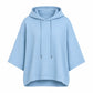 Hoodie voor dames met losse pasvorm en wijde mouwen – casual sweatshirt