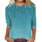Damesmode: T-shirt met print en ronde hals