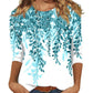 Damesmode: T-shirt met print en ronde hals