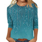 Damesmode: T-shirt met print en ronde hals
