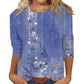 Damesmode: T-shirt met print en ronde hals