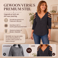 T-shirt met uitlopende schouders en rits voor dames