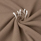 Slaapkleding set met V-hals en wafelstructuur voor dames