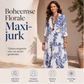 Maxi-jurk met bloemenprint voor dames