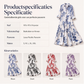 Maxi-jurk met bloemenprint voor dames