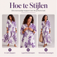 Maxi-jurk met bloemenprint voor dames