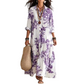 Maxi-jurk met bloemenprint voor dames