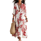 Maxi-jurk met bloemenprint voor dames