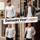 Heren Slim Fit Henley-shirt