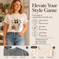 T-shirt met Ghost-print voor dames