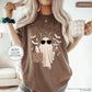 T-shirt met Ghost-print voor dames