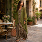 Chique vloeiende maxi-jurk en cover-up set voor dames