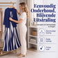 Flatterende jurkenset met geometrisch patroon