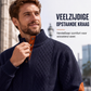 Casuale losvallende jacquard sweatshirt voor heren