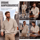 Casuale losvallende jacquard sweatshirt voor heren