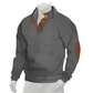 Casuale losvallende jacquard sweatshirt voor heren