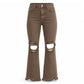 Leg-Lengthening Flare Jeans