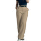 Casuele broek met hoge taille en rechte pijpen voor dames