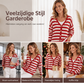 V-hals vest met knopen voor dames