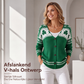 V-hals vest met knopen voor dames