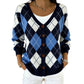 V-hals vest met knopen voor dames