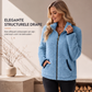 Casuele damesvest met rits