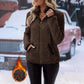 Casuele damesvest met rits