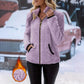 Casuele damesvest met rits