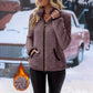 Casuele damesvest met rits