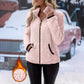 Casuele damesvest met rits